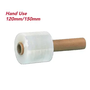 Kolu el kullanımı streç Film ile tedarikçiler ambalaj için sıcak satış ve yüksek kalite LDPE