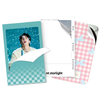 Tarjeta Fotográfica Personalizada de 3 Pulgadas, Desprendible, Brillante y Holográfica para Regalos Sorpresa en Cajas Ciegas y Intercambio de Tarjetas Kpop