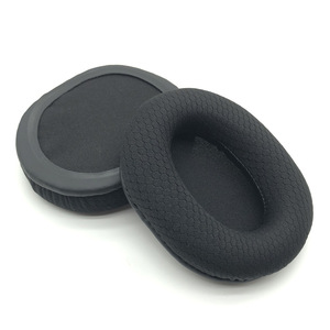 Coussinets d'oreille de remplacement en cuir protéiné pour Razer Barracuda X, pièces de rechange pour casque, vente en gros en ligne - Product Image 4