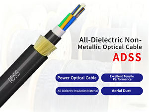 DENIXI 防電磁波・防水仕様 屋外電力通信用 100m・200m スパン ダブルシース ADSS 光ケーブル - Product Image 3