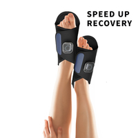 Chaussures de massage des pieds EMS TENS intelligentes, rechargeables par USB, avec 2 unités principales, pantoufles de massage des pieds EMS