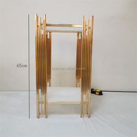 Présentoirs de Luxe LEXI en Métal de Haute Qualité pour Mariages, Fêtes, Colonnes, Cylindres, Supports de Gâteaux et Desserts