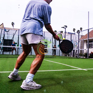 Cancha deportiva de Pádel de lujo para exteriores e interiores No se oxida Cancha de Pádel panorámica galvanizada en caliente - Product Image 2