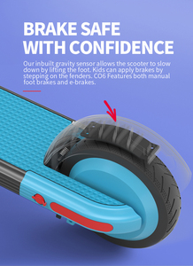 Proveedor Chino OEM, Scooter Eléctrico Portátil con Ruedas de 6 Pulgadas para Niños, 8 km/h, 150w, Scooters para Niños de 7 a 9 Años, Modelo C06 - Product Image 5