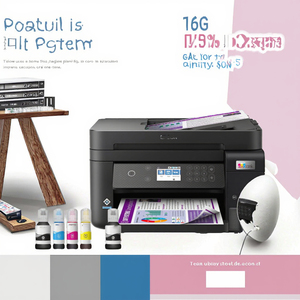 Imprimante Jet Couleur Tout-en-un L4269 pour Bureau à Domicile, Interface USB, Télécommande Mobile Sans Fil, Impression Recto-Verso, Stock USB Inter - Product Image 2