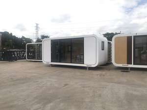 Suite portátil de contenedores de lujo para Hoteles de 5 estrellas Sistema de bloqueo inteligente de alojamiento móvil prefabricado a prueba de agua para Resorts Airbnb - Product Image 2