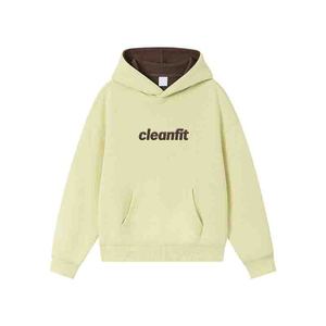 Уличная толстовка с капюшоном, контрастная Двухцветная Толстовка большого размера с вышивкой на заказ - Product Image 1