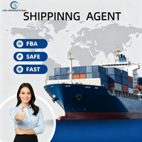 Livraison Rapide, Plus de 20 Ans d'Expérience en Logistique Conteneurisée, FBA LCL pour l'Emballage en Vrac de Chine vers le Royaume-Uni/les États-Unis/le Canada/la France, Agent de Fret