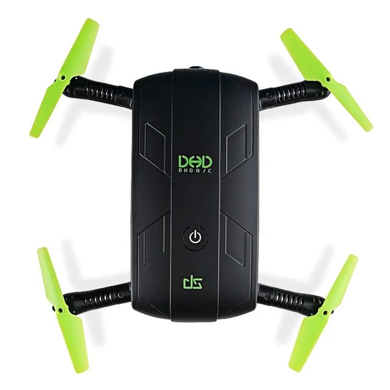 DHD D5 Selfie FPV Mini Drone con videocamera HD pieghevole RC Pocket Drones controllo del telefono Quadcopter VS JJRC H37 523 elicottero