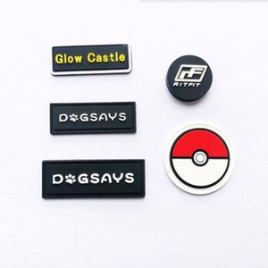 Étiquette en caoutchouc souple 3D en PVC et silicone, étiquette de marque en caoutchouc pour chaussures, vêtements, sacs, sacs à main - Product Image 2