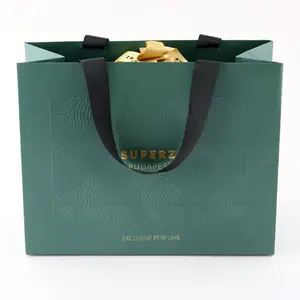 flower gift paper custom shopping paper small business competitive price jewelry shoes and clothing paper bags production