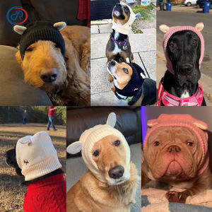Orejeras Silenciosas para Perros, Protección Auditiva, Material de Tela, Gorro Tejido con Orejas para Perros Grandes, Suministros para Mascotas 2026 - Product Image 3