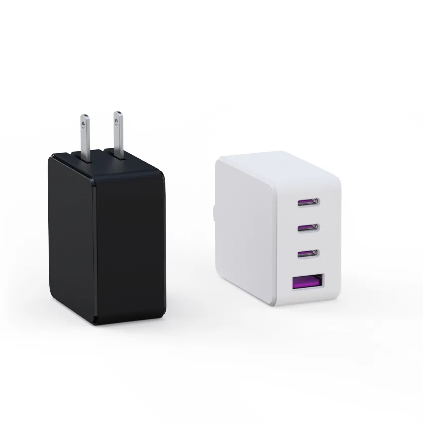 pd3.1 65w GAN charger fast charging intelligent distribution USB A type-c 3 ports wall plug for ipone14 travel adapter