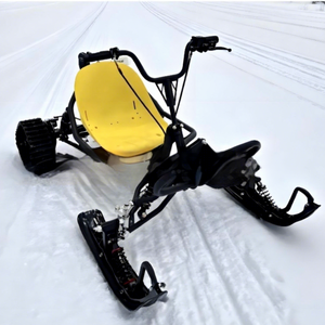 Kart à chenilles <span class=keywords><strong>pour</strong></span> neige et glace, châssis tubulaire en acier, <span class=keywords><strong>pour</strong></span> zones scéniques et sites de divertissement tout-terrain, type motoneige - Product Image 3