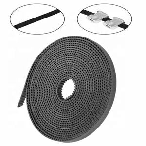 أبيض وأسود اللون 3D طابعة حزام 6 مللي متر 9 مللي متر 10 مللي متر width100M لفة <span class=keywords><strong>GT2</strong></span> فتح مؤقت اشتعال - Product Image 2