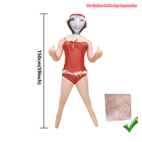 Personnalisable PVC Gonflable Pliable Modèle Féminin Simulateur Poupée Hommes Enterrement de vie de jeune fille Thanksgiving Pâques Cadeaux DIY Décoration