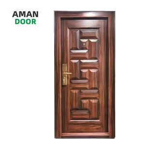 AMAN DOOR golden supplier high security door cylinders doors for houses exterior
