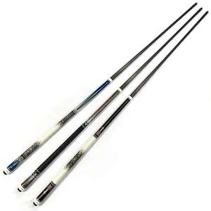 Nieuwe Fast Uni Loc biljartkeu 1/2-delige pure carbon fiber shaft esdoornhout poolkeu 58 inch lengte met 9 inch telescopische verlenging VQS logo - Product Image 4