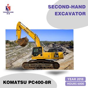 Komatsu PC400-8R 2018, 6000 Horas, Excavadora de Cadenas Usada Original en Venta, para Ingeniería de Energía y Recursos - Product Image 1