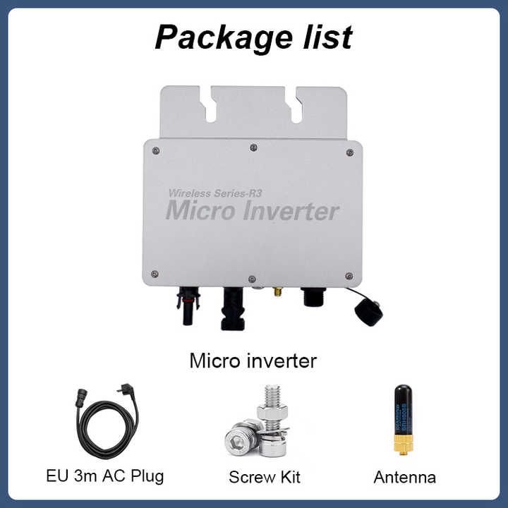 GCSOAR WVC Series Micro Inverter 300W 600W 800W Wifi Remote Control ...