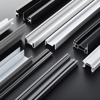 Cadres de porte de réfrigérateur commercial OEM en plastique PVC/ABS personnalisé extrusion rigide de qualité vierge