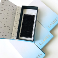 Dropshipping Extensions de cils mixtes Extensions de cils Easy Fan 0.15 cc Plateaux d'extension de cils