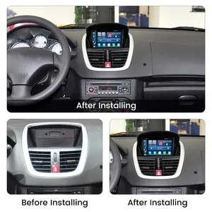 <span class=keywords><strong>Autoradio</strong></span> Android pour Peugeot <span class=keywords><strong>207</strong></span> 2006-2015 7 Pouces Multimédia sans Fil Carplay Lecteur Unité Centrale Stéréo Navigation <span class=keywords><strong>GPS</strong></span> - Product Image 3