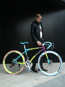 Neumático sólido ultraligero de 26 pulgadas Bicicletas para adultos Carreras de bicicletas de carretera de velocidad variable con curva de vuelo en vivo Super Fast Dead Flying - Product Image 2