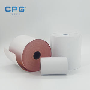 Rollo de Papel Térmico para Recibos de Efectivo, Alta Sensibilidad, 57x38mm, 45gsm, para Terminales POS, Venta al por Mayor - Product Image 1