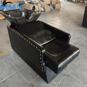 Kisen best-seller Mobilier de salon Lit avec <span class=keywords><strong>shampoing</strong></span> automatisé Chaise de lavage avec thérapie de la tête et chaise de technicien - Product Image 2