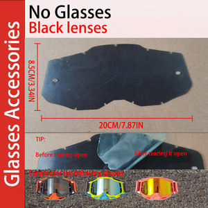 Lentilles de rechange HD pour lunettes de motocross, lunettes de sport, cyclisme en extérieur, monture légère en PC, vente en gros - Product Image 2