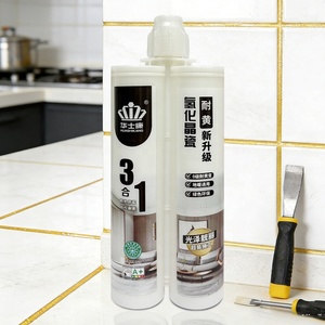 Mastic époxy bicomposant imperméable pour <span class=keywords><strong>carrelage</strong></span>, coloré, flexible et durable, pour joints de sol en ciment – Fabrication OEM - Product Image 6