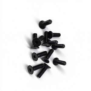 Vis à tête fraisée Allen GB70.3-2000 en gros, vis à six pans creux à tête plate en acier au carbone de grade 10.9, finition oxyde noir - Product Image 3