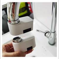 Adaptateur de robinet de cuisine sans contact capteur automatique Decocina évier de salle de bain mains libres robinet intelligent blanc moderne contemporain 50%