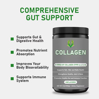Complément alimentaire OEM pour la beauté, soutient la santé digestive, aide à réduire les ridules, poudre de collagène 100% naturelle, probiotique