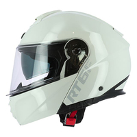 Casques ASTONE, garantie de qualité, gris clair, casque modulaire rétro à visière rabattable, modèle RT6F, taille XS-XXL, en fibre de verre, fabriqué en Chine, pour moto