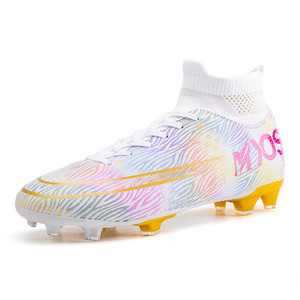 Zapatos de Fútbol Mjos, Tacos Altos TF, Parte Superior Sintética, Forro de Malla, Suela de Goma, Unisex, Zapatos de Entrenamiento de Primavera - Product Image 3