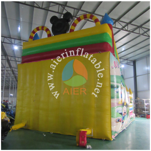 Castillo Inflable con Tobogán Temático <span class=keywords><strong>de</strong></span> <span class=keywords><strong>Mickey</strong></span> <span class=keywords><strong>Mouse</strong></span>, Casa <span class=keywords><strong>de</strong></span> Brinco <span class=keywords><strong>de</strong></span> Grado Comercial para Niños, Equipo <span class=keywords><strong>de</strong></span> Diversión para Fiestas al Aire Libre - Product Image 6