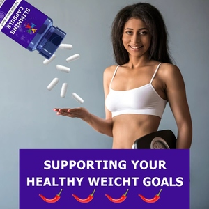Private Label Slimming Capsules with Capsaicinoids from Cayenne Pepper Extract Supporting <b>Your</b> Healthy Weight Goals Dietary Caps - Product Image 5