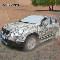 Vinilo Adhesivo de Camuflaje para Automóviles