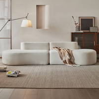 Canapé-lit sectionnel 3 places pliable en tissu et éponge, idéal pour les petits espaces de bureau à domicile ou de chambre, collection 2025