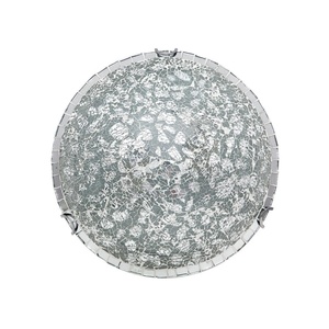 Plafoniera 2xE27, Cromo, 10x30x30 cm, Ideale per Illuminare e Decorare Spazi Moderni. - Product Image 1