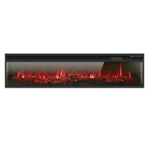 Excellent Quality Home Comfort Appliances 36 72 Inch Mantel Electric Fireplace Decoration With 7 Colors