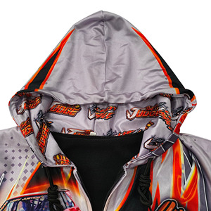 <span class=keywords><strong>Sudaderas</strong></span> y Hoodies Personalizadas de Otoño, Extra Grandes, de Felpa, Poliéster/Algodón, con Estampado de Serigrafía, Patrón de Tejido de Cesta, con Estampado de Letras - Product Image 6