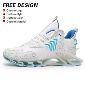 Zapatillas <span class=keywords><strong>de</strong></span> correr transpirables para hombre, deportivas a la moda, para gimnasio, trotar, tenis, Fitness, <span class=keywords><strong>de</strong></span> malla, suela suave, informales - Product Image 1