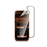 Film de protection souple en TPU anti-explosion effet céramique pour iPhone 17 16 15 14 13 Pro Max – Protection d'écran flexible à couverture intégrale