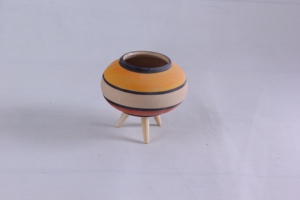 Vaso in ceramica con gambe in ceramica vaso di fiori per interni decorazione di mobili - Product Image 5