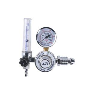 Regulador de gas argón G5/8 con manómetro de rosca externa y medidor de flujo para equipos de soldadura YQY-08 - Product Image 4