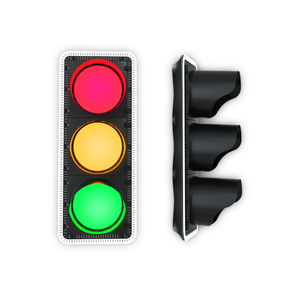 إشارة مرور دائرية حديثة عالية التدفق بألوان أحمر وأخضر للبيع بالجملة - Product Image 3