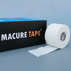 Cinta Deportiva Blanca en Zigzag, Colores Atléticos, Vendaje Deportivo de Algodón, Cintas de Kinesiología, Cinta <span class=keywords><strong>para</strong></span> <span class=keywords><strong>Rodilla</strong></span> y Codo - Product Image 5